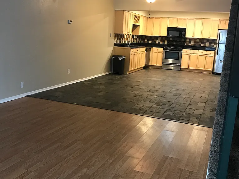 Current condition of unit being renovated.