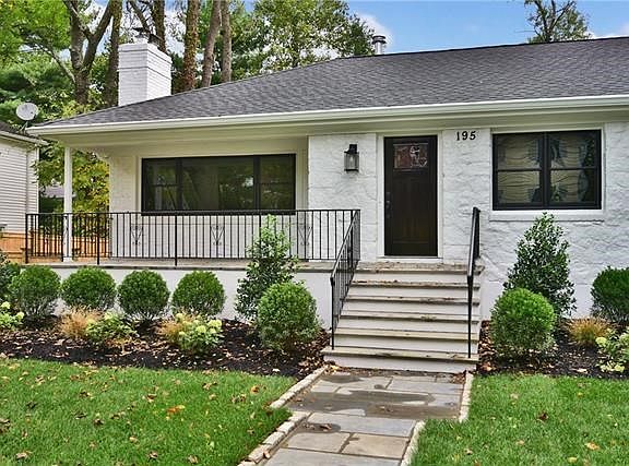 Charming front porch.