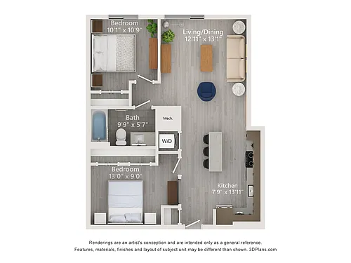 Floor plan B1