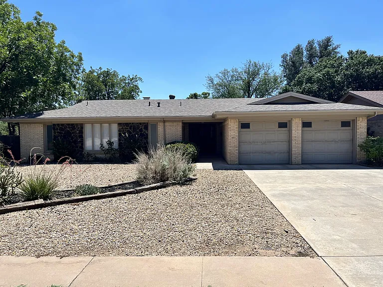 Front of home.