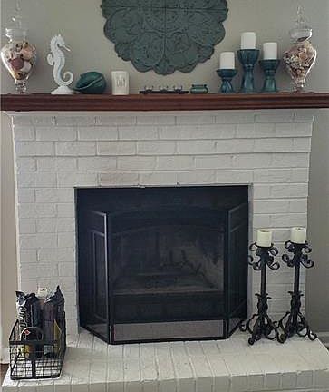 Wood-burning Fireplace