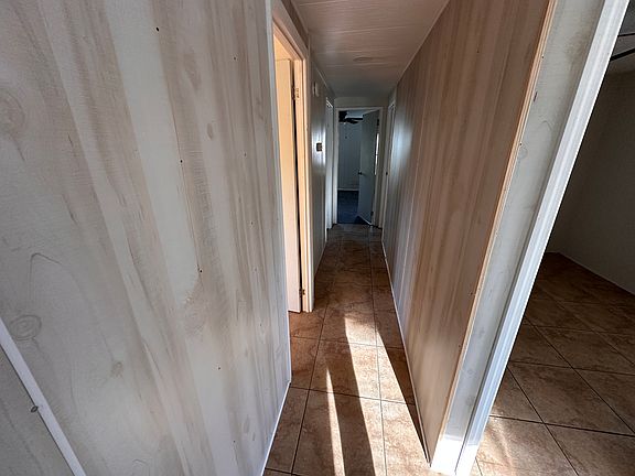 Hallway to bathroom