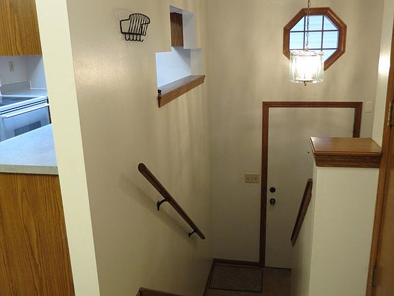 Kitchen and front entrance