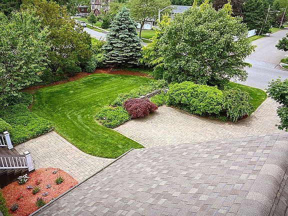 front view from Garage Roof