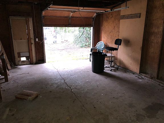 Inside detach garage
