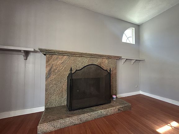 Fireplace in living room