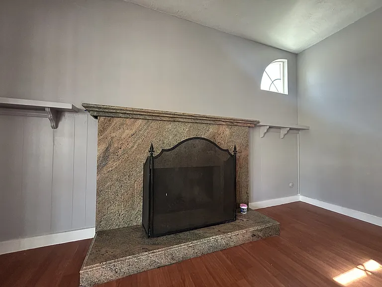 Fireplace in living room