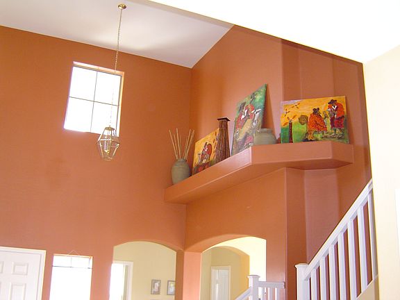 Ledge in the Entry Way