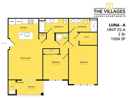 Floor plan Luna A Model