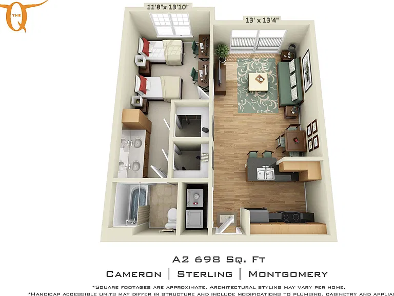 The Quarters Sterling House (Student Housing - Rent by the Bed) — Photo 77