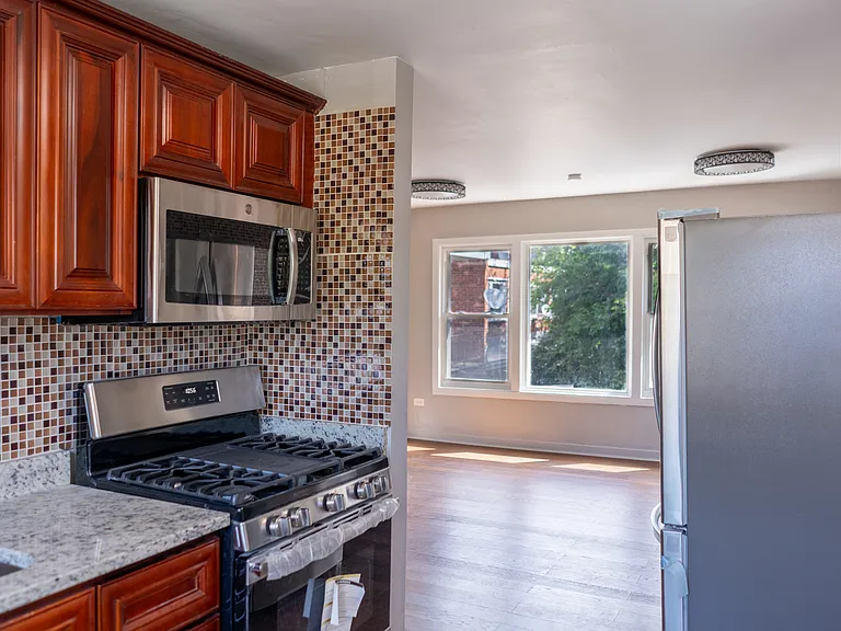 All new appliances in the kitchen. New refrigerator, microwave, dishwasher, gas stove, and even a coffee maker!