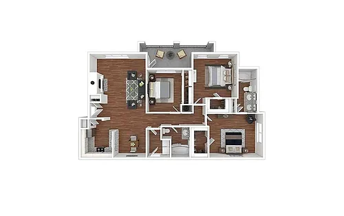 Floor plan Pin Oak