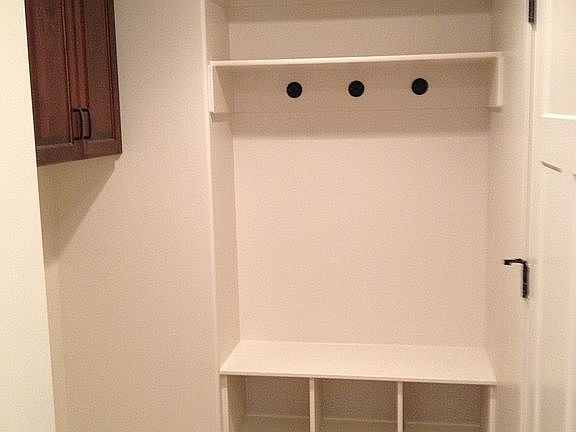 Laundry, mud room off garage