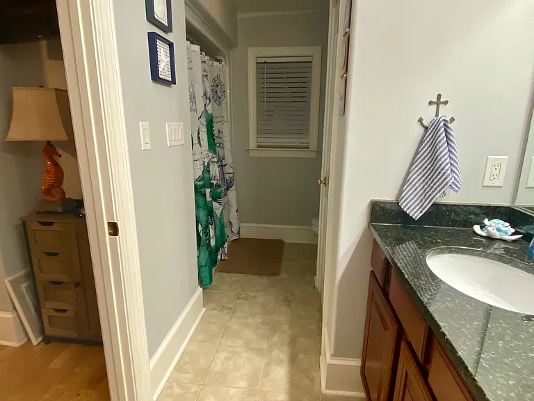 En suite bathroom