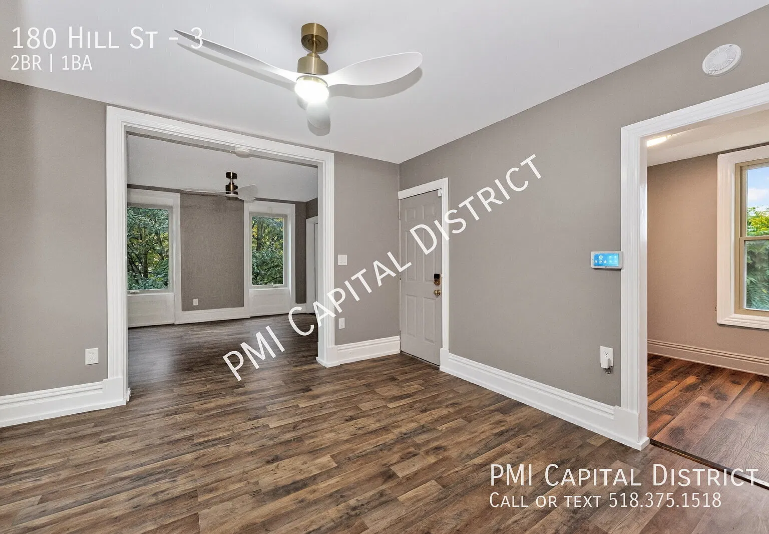 Freshly Updated 2 Bedroom/1 Bath Apartment w/ Office, New Flooring, Updated Kitchen, New Mini-Spl... — Photo 3