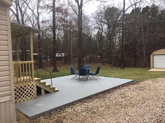 back yard/storage building 