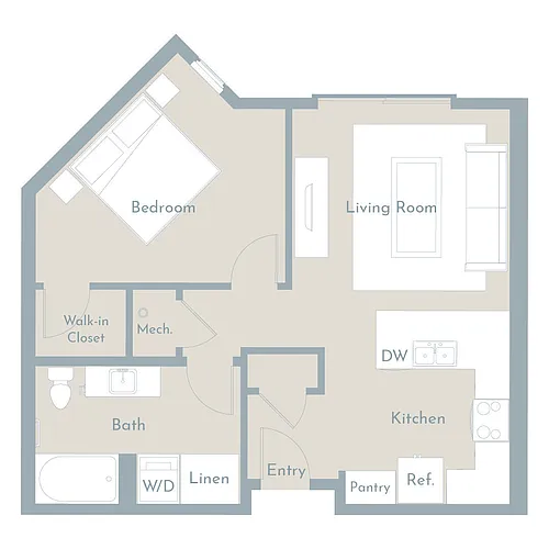 Floor plan A8