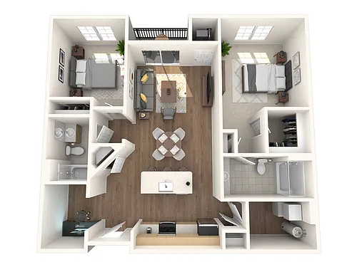 Floor plan B3-E