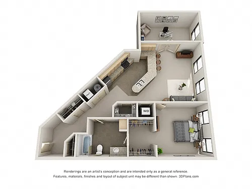 Floor plan Scene II
