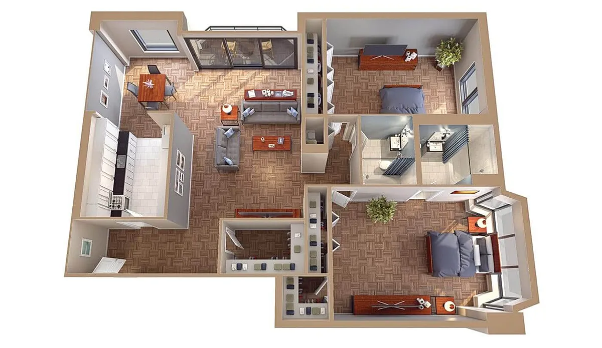 Floor plan Roosevelt