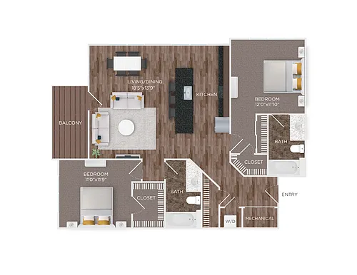 Floor plan Centennial