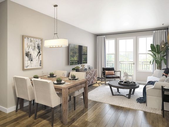 Open and airy floorplan