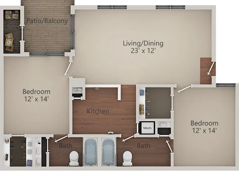 Village Green Apartments — Photo 22