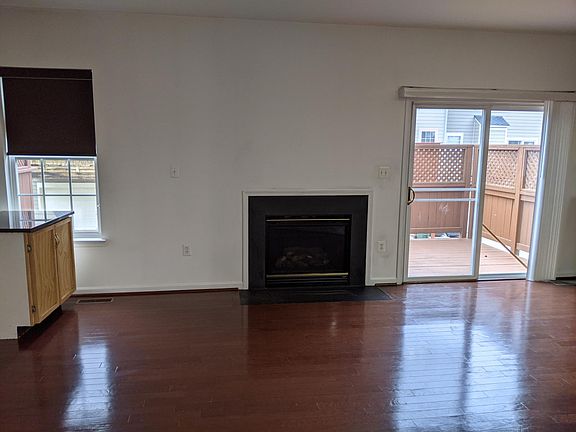 Eat in kitchen with a gas fireplace for those cold winter nights and a deck right outside the kitchen for the summer.