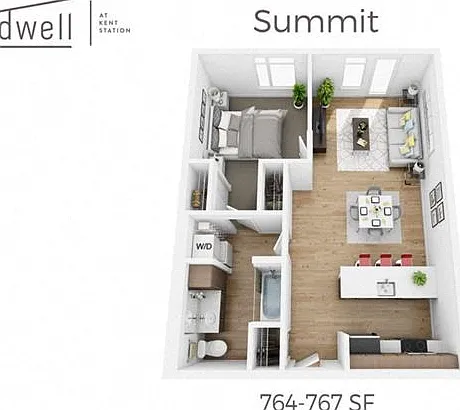 Dwell At Kent Station Apartments — Photo 36