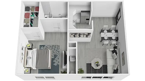 Floor plan WND1x1C