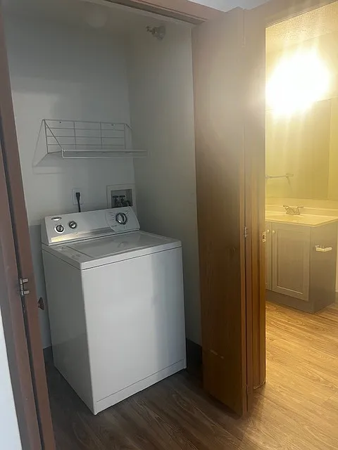 Washer/dryer in every townhome