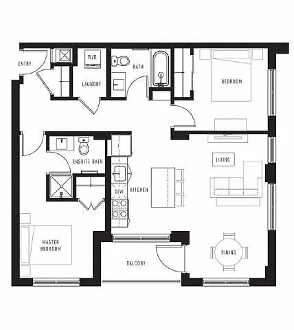 Floor plan Plan C