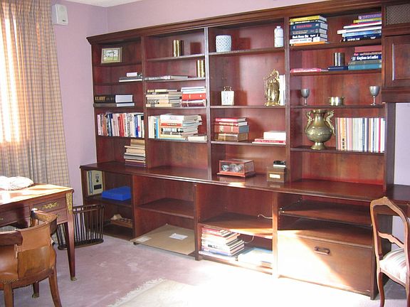 Built-ins in 3rd Bedroom/Library