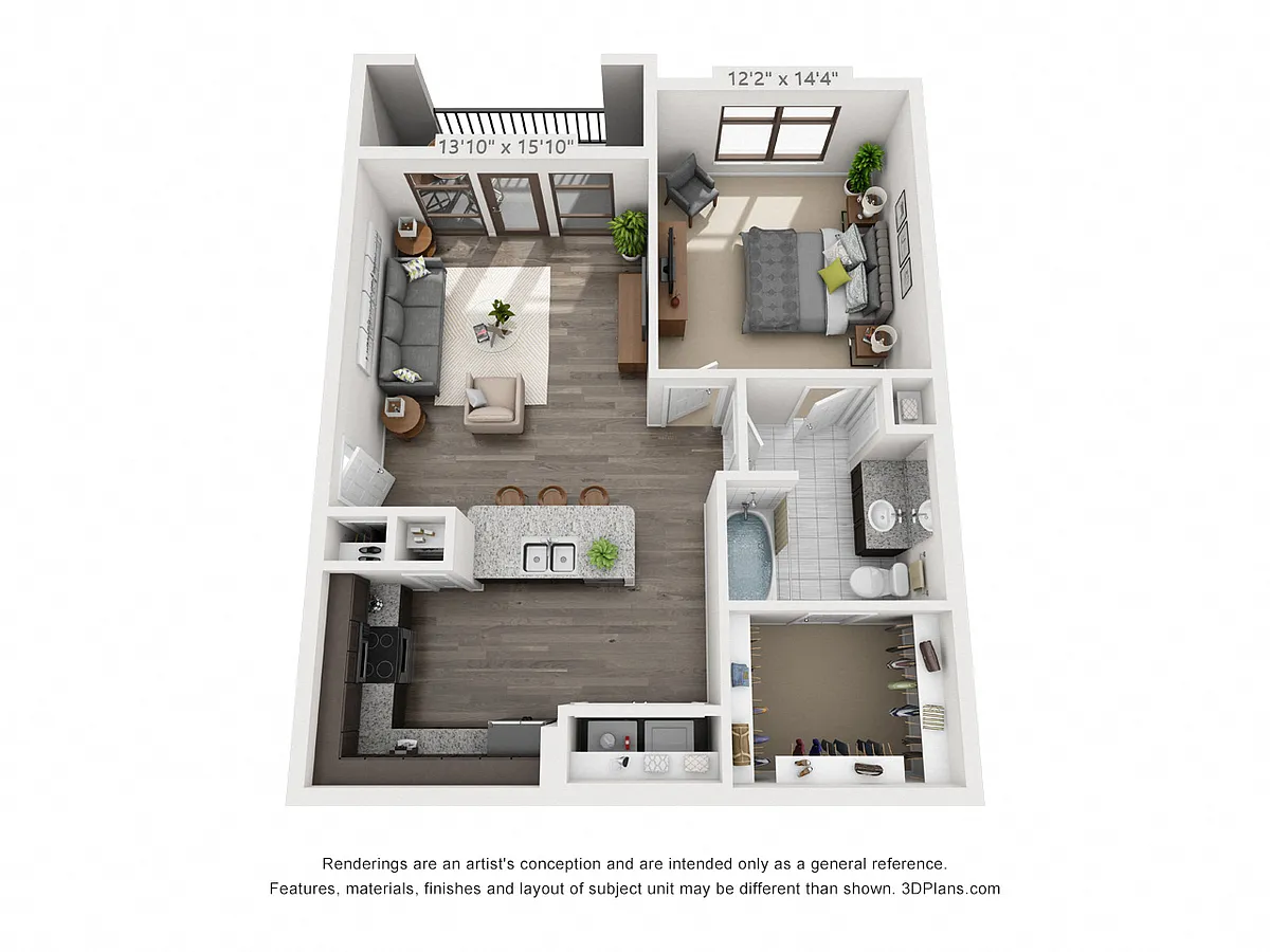 Floor plan Pecan