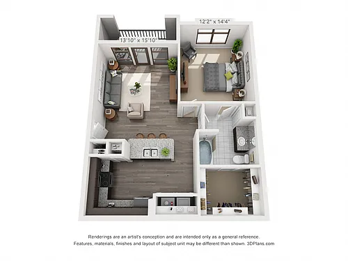 Floor plan Pecan