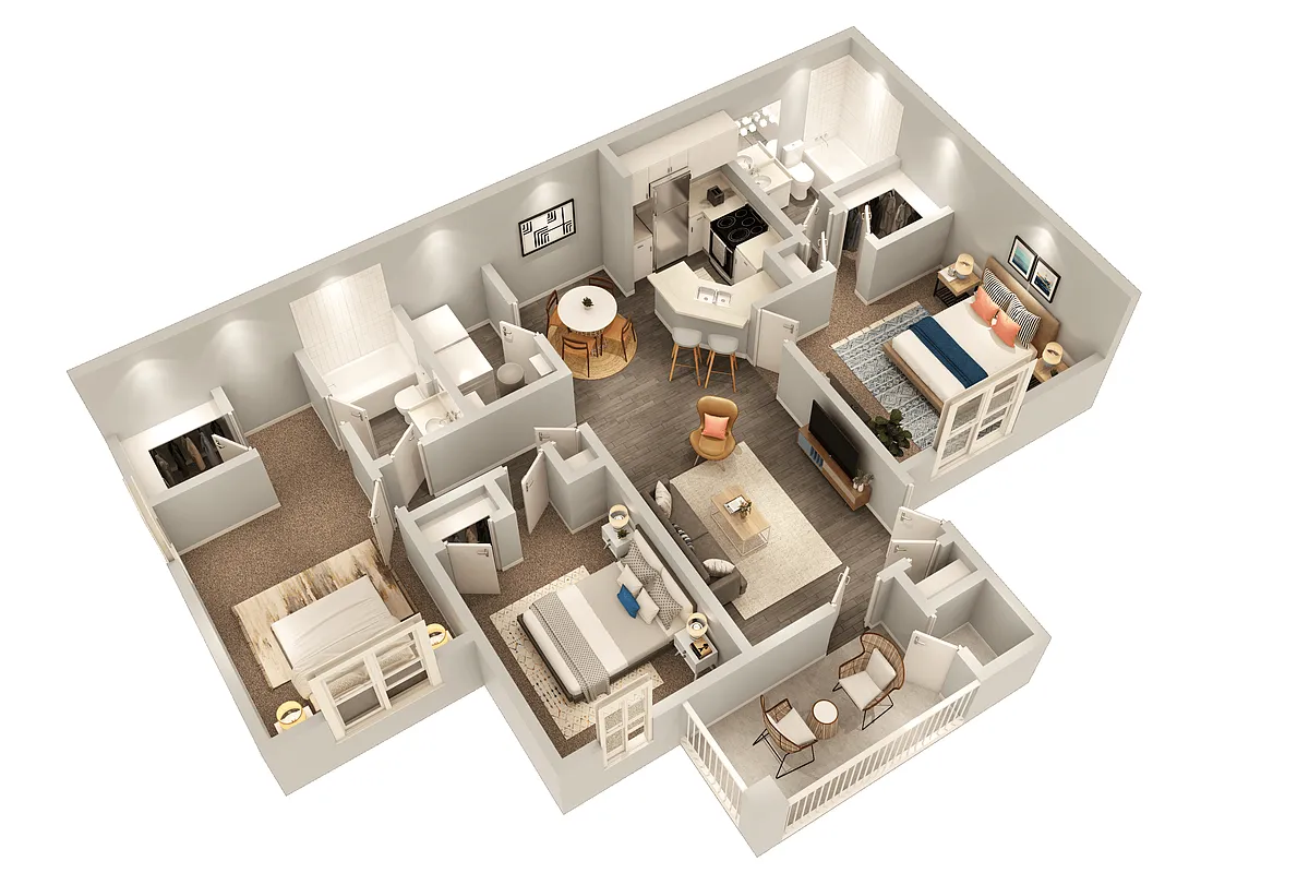 Floor plan C1M
