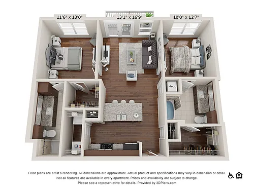 Floor plan B2