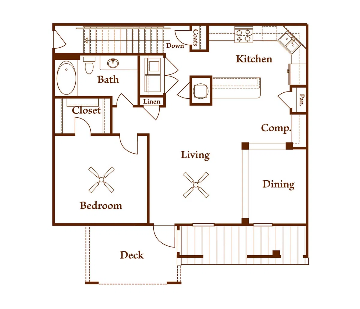 Floor plan Willow