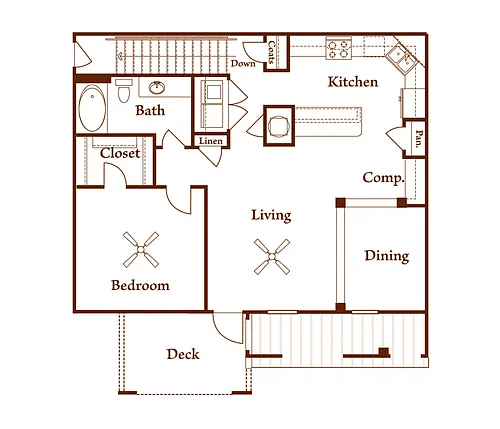Floor plan Willow