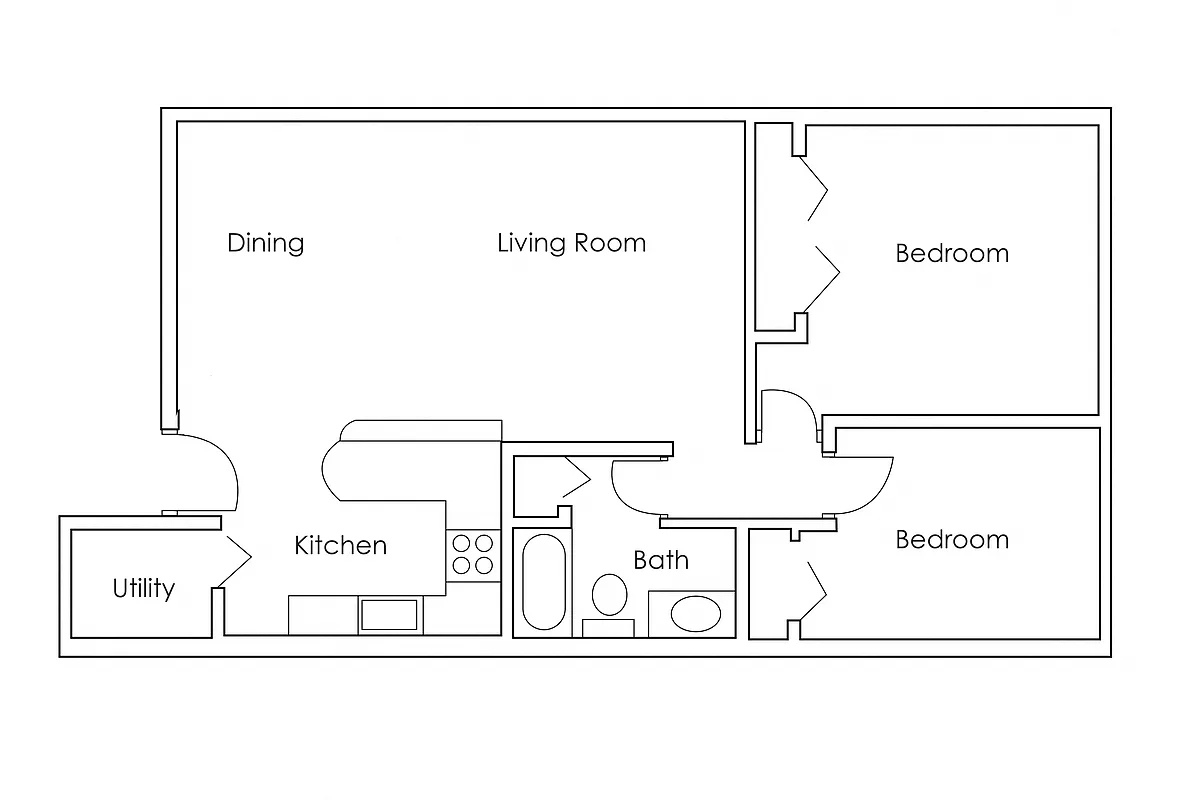Floor plan B3