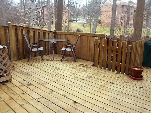 Deck with storage shed