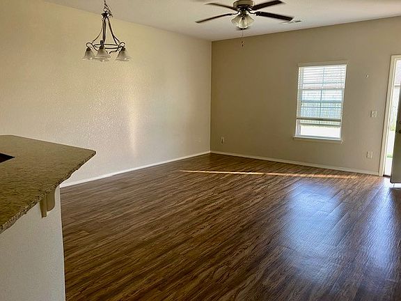 Living and dining area.