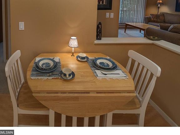 There is plenty of room for a breakfast table and chairs in the kitchen!