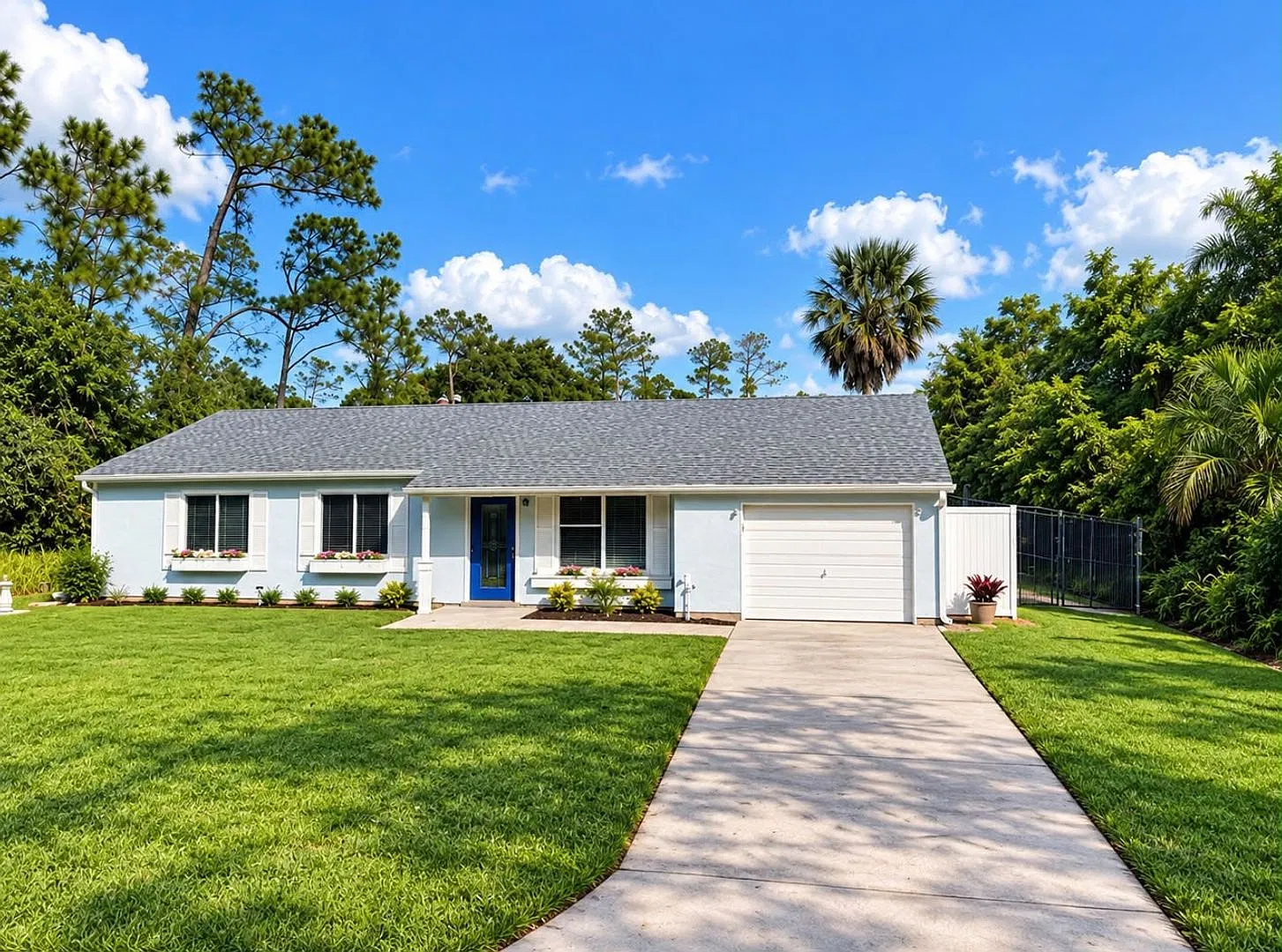 Bright & Spacious Fully Fenced In Yard, 3BR/2BA Port Charlotte Home — Photo 1