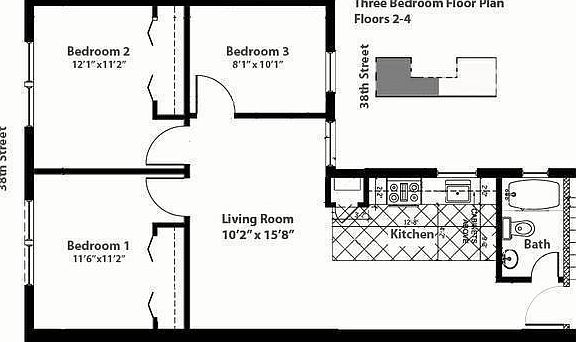 2nd image of 31-68 38th St #3F