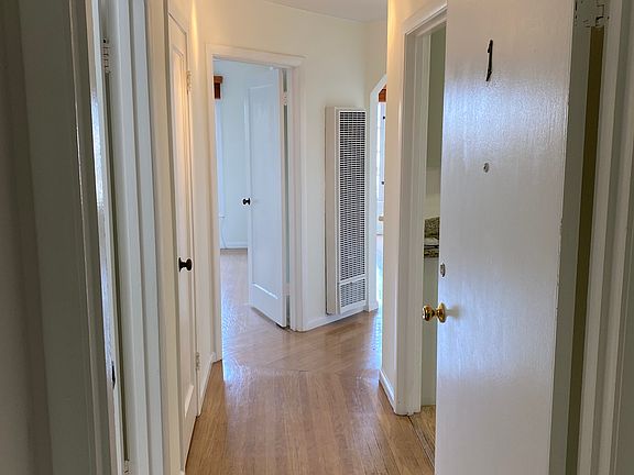 Entry hall of apartment.