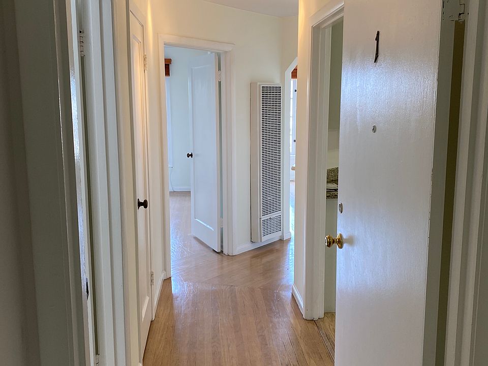 Entry hall of apartment.