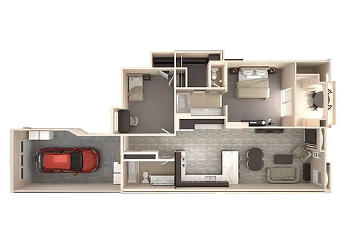 Floor plan Kensington with Direct Access Garage