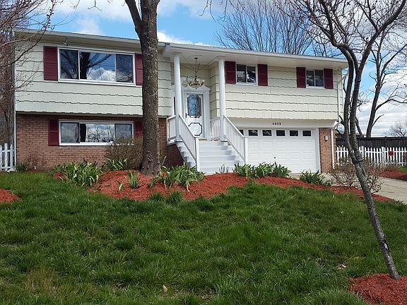 Fresh exterior paint