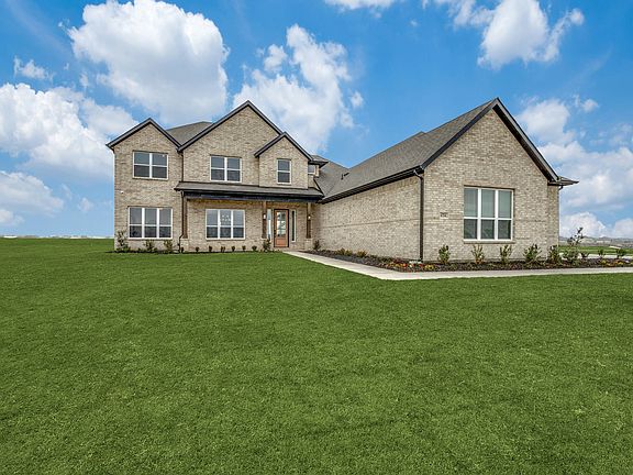 Zoomed out view of Berkshire Estates home in Mesquite, TX by Kindred Homes
